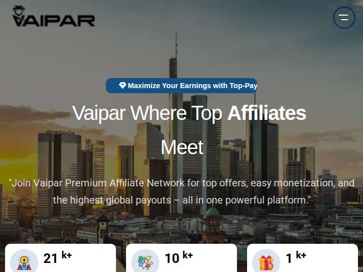 Vaipar website preview