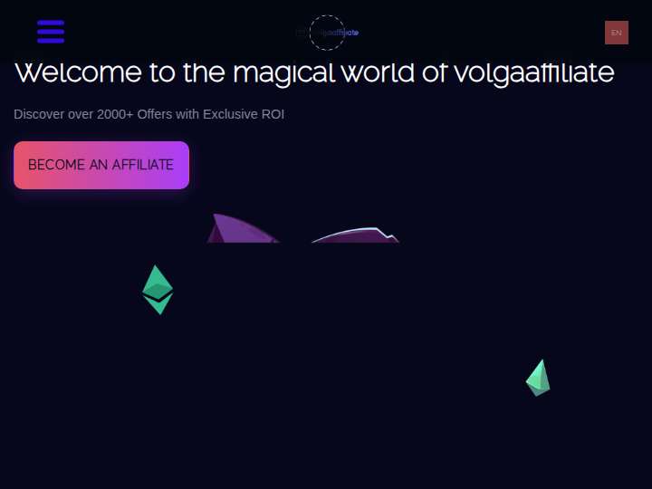Volgaaffiliate website preview