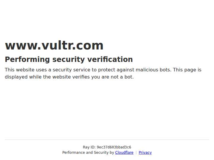 Vultr Affiliate Program website preview