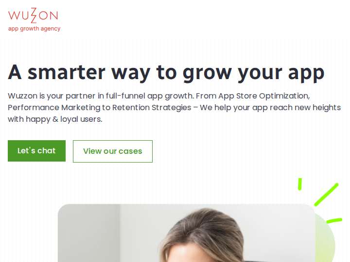 Wuzzon website preview