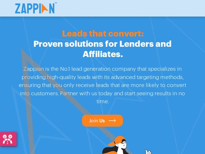 Zappian website preview